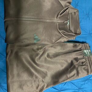 Adidas Men's Dark Brown Sweatsuits